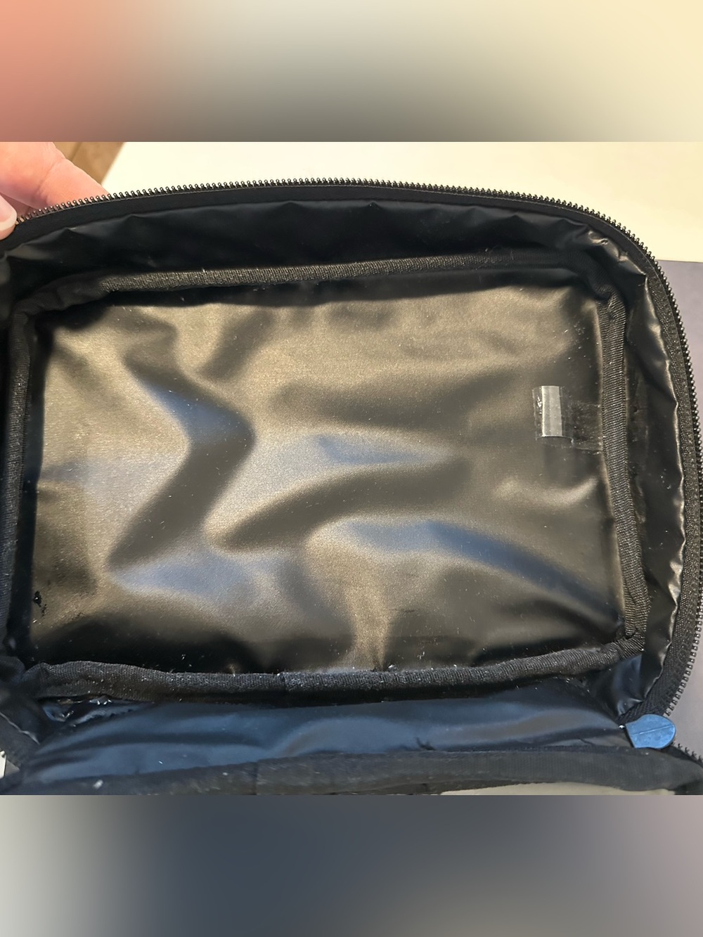 BEIS On The Go Essentials Cosmetic Case in Black - Picture 10 of 13